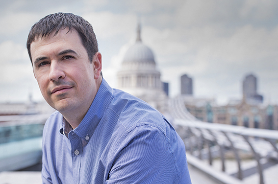 Corporate headshot with St Pauls London in the background